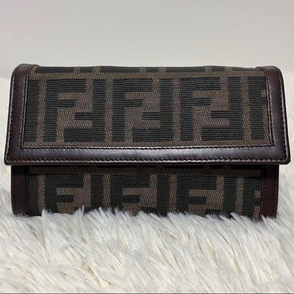 Fendi Zucca Canvas wallet - Picture 1 of 6